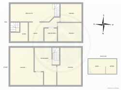 LESNEVEN : jolie maison avec 4 chambres, sous-sol complet et jardin